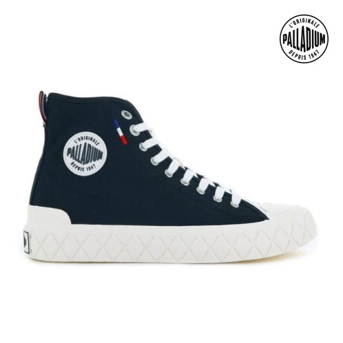 Palladium Palla Ace Canvas High Tops Sneakers Dames Zwart | NL 96EWRUP